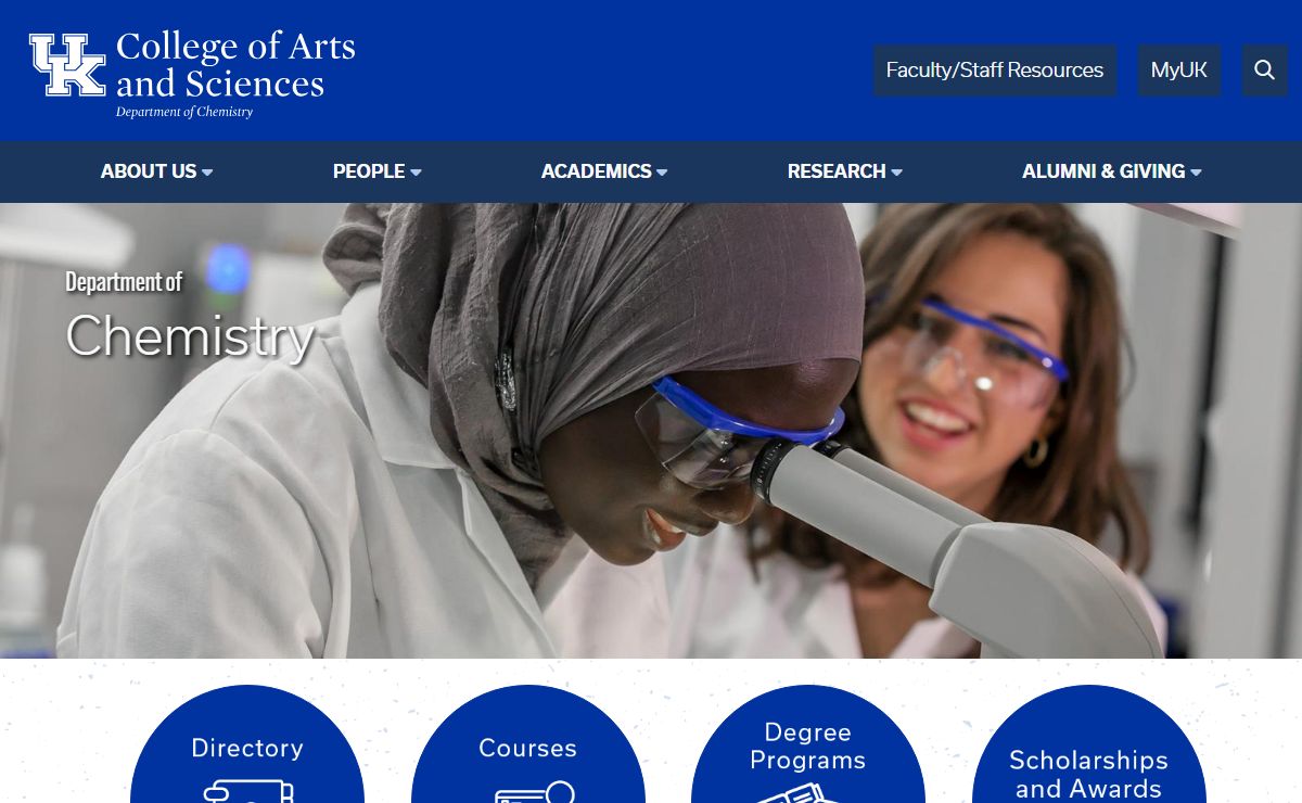 Chemistry | University of Kentucky College of Arts & Sciences