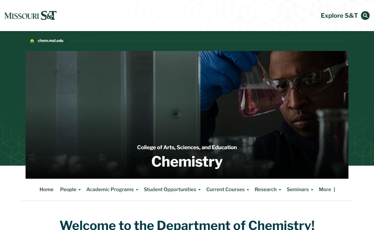 chem.mst.edu – Chemistry | Missouri S&T