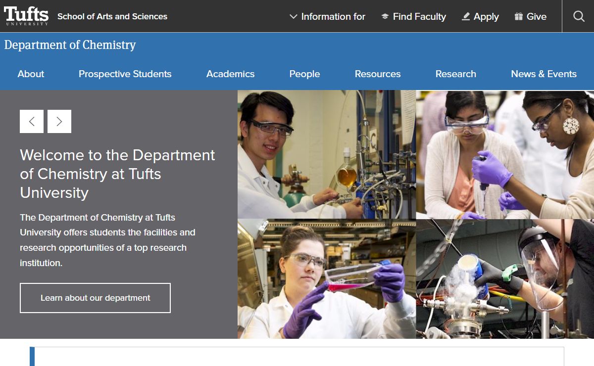 Home | Department of Chemistry