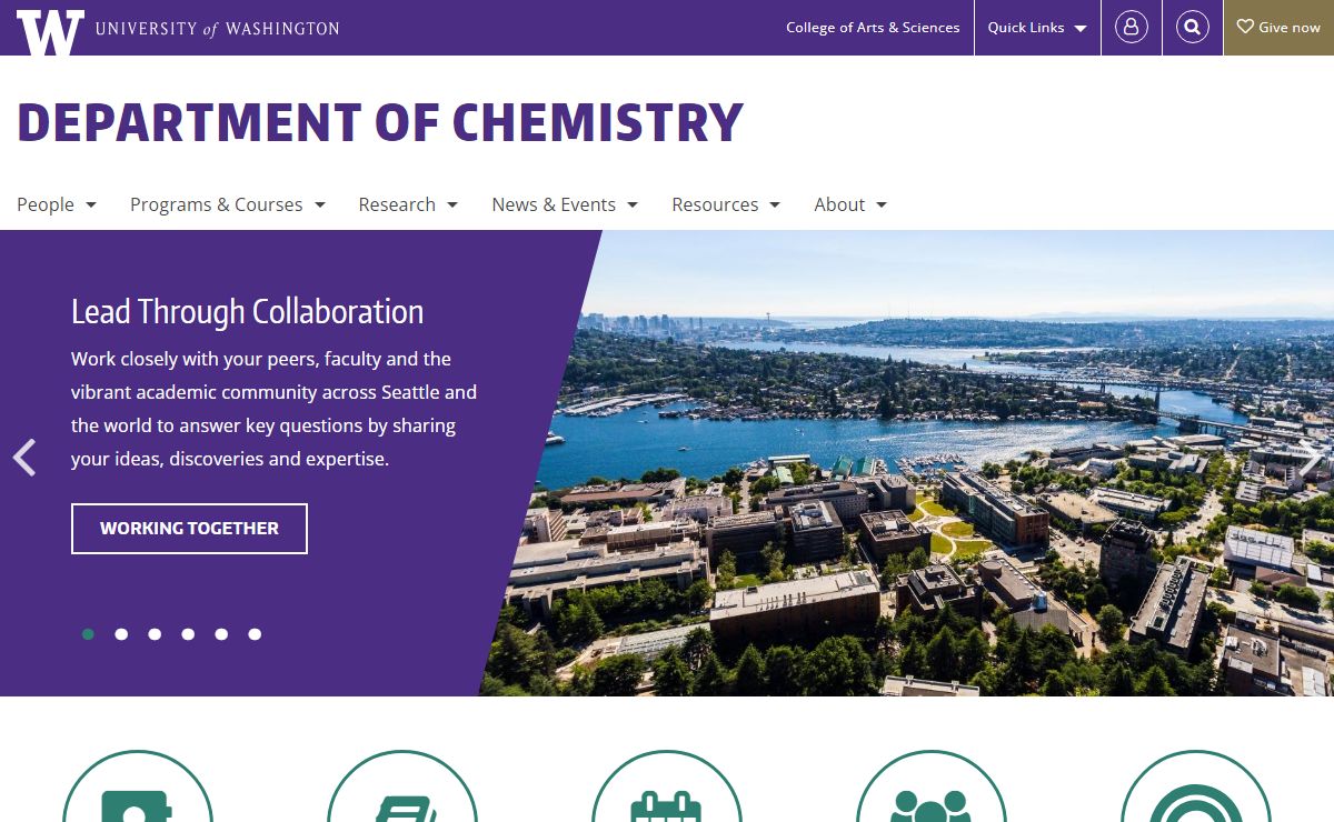 Home | Department of Chemistry | University of Washington