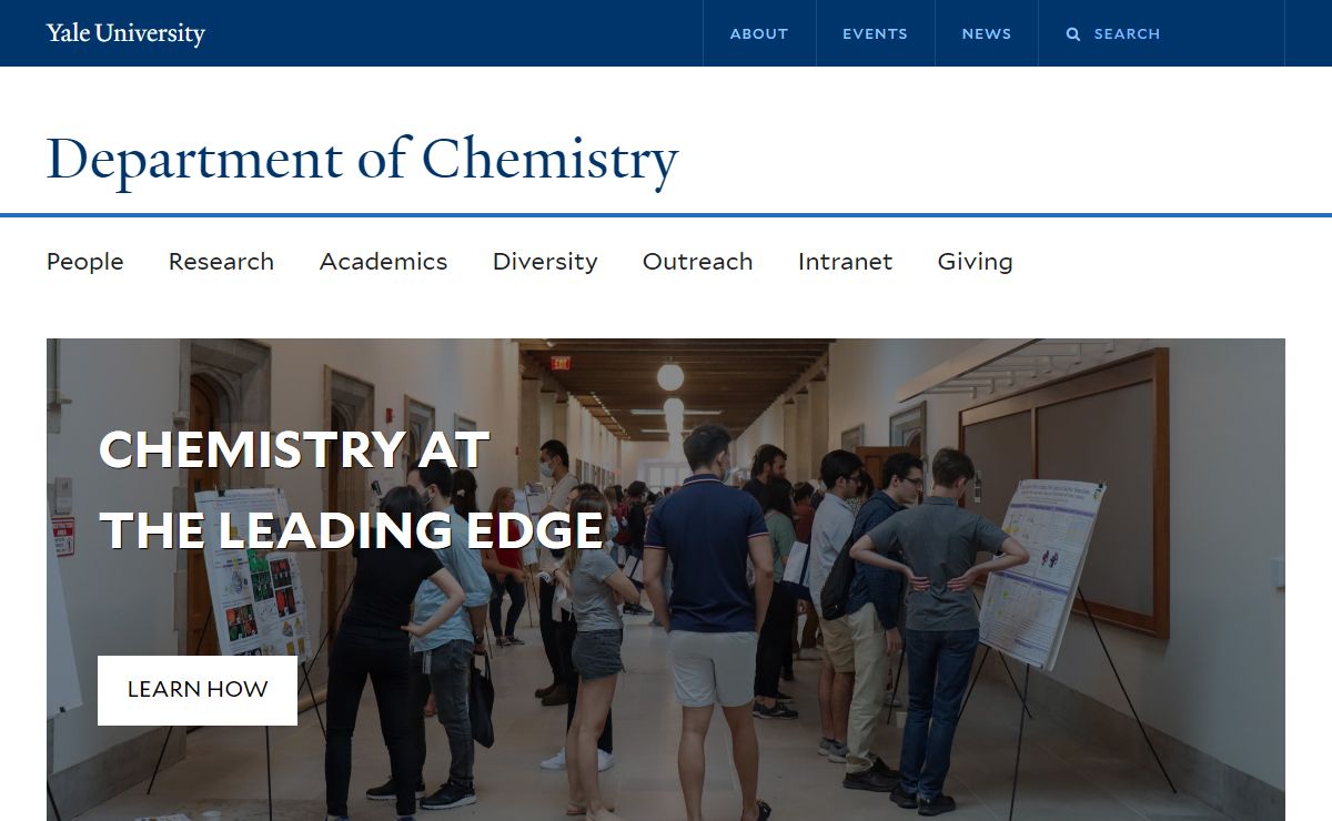 Welcome | Department of Chemistry