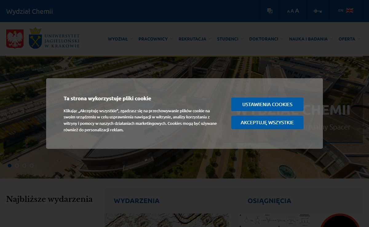 Wydział Chemii - Wydział Chemii - Uniwersytet Jagielloński