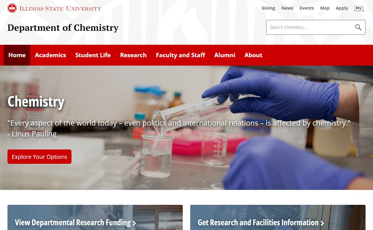 Department of Chemistry | Illinois State