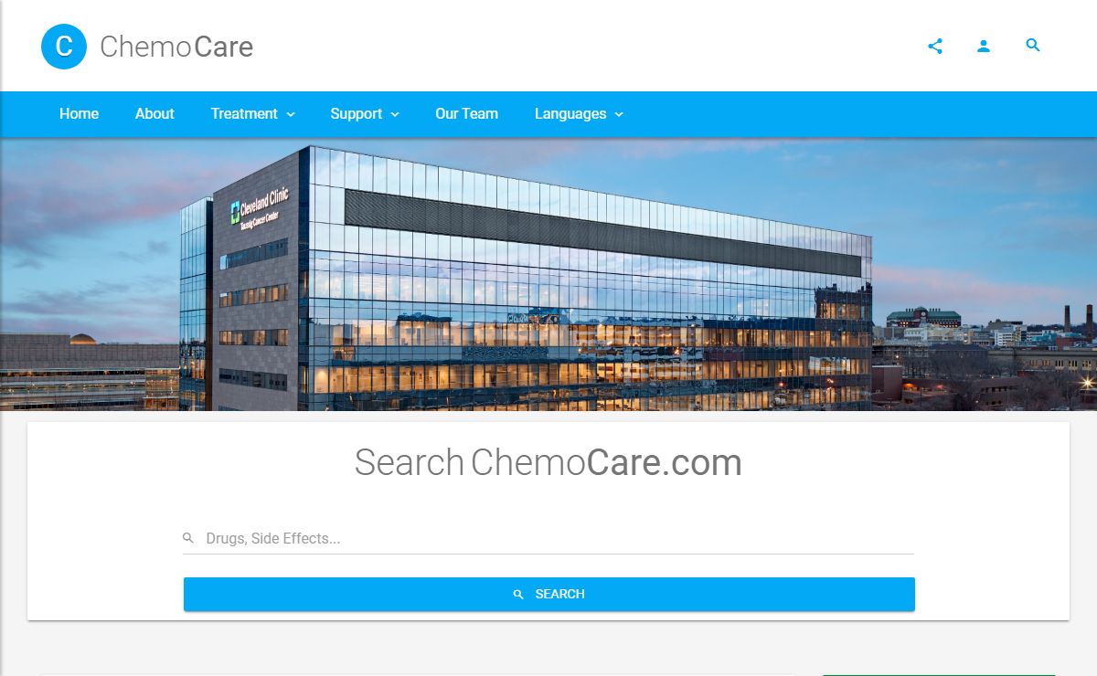 Home Page - Chemocare