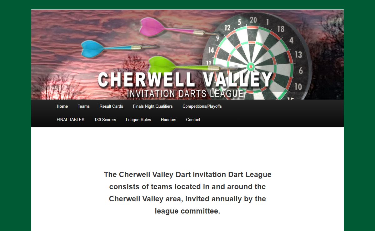 Cherwell Valley Darts | Invitation Darts League