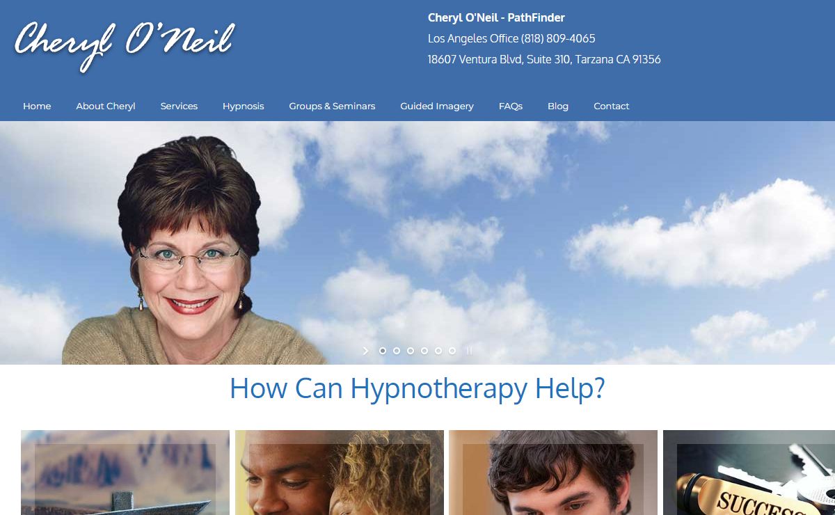 Los Angeles Hypnotherapist | Hypnotherapy | Cheryl O'Neil | Tarzana CA