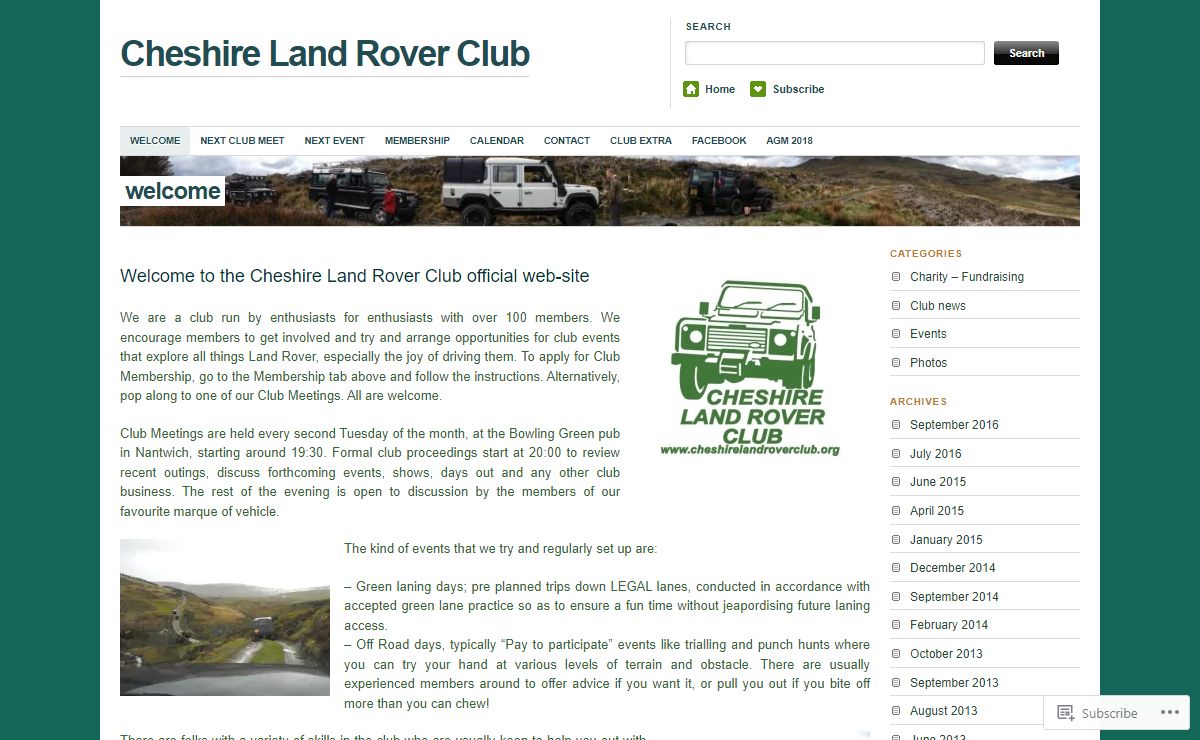 Cheshire Land Rover Club