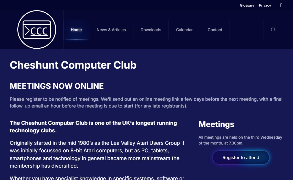 Cheshunt Computer Club, Hertfordshire