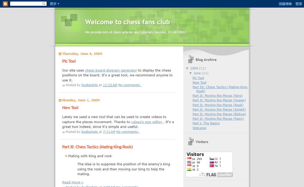 Welcome to chess fans club