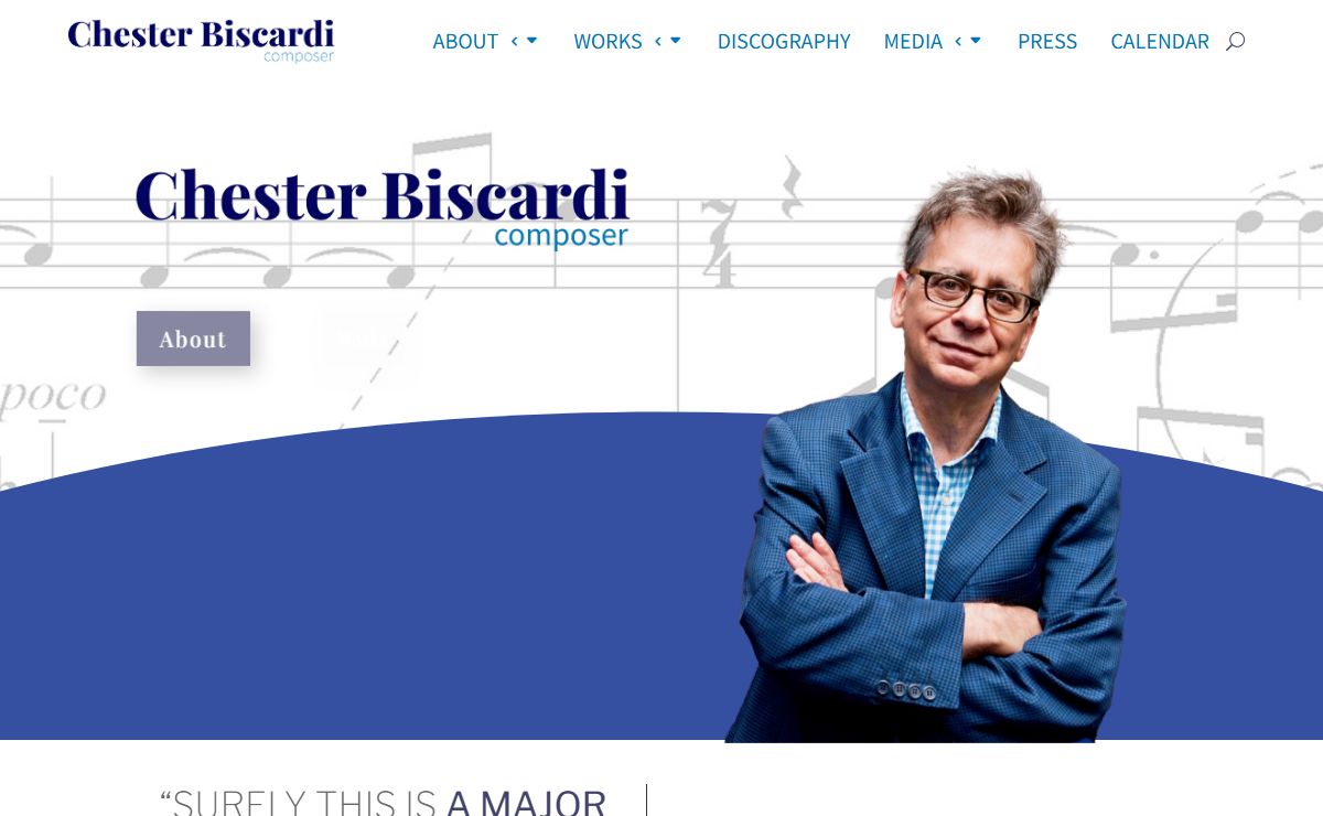 Chester Biscardi | Composer