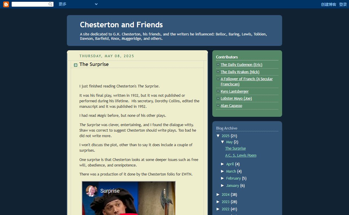 Chesterton and Friends