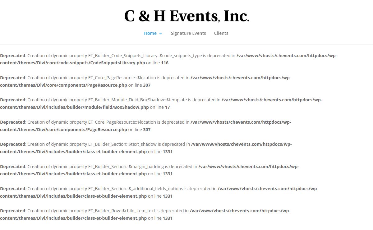 C & H Events, Inc. |