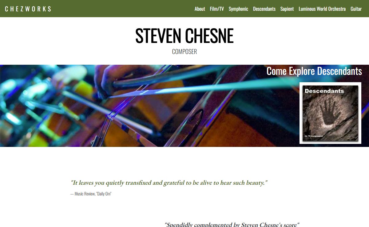Chezworks - The Music of Steven Chesne