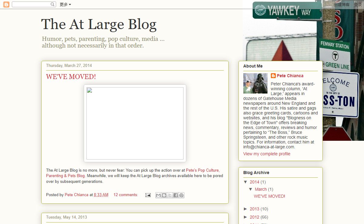 The At Large Blog