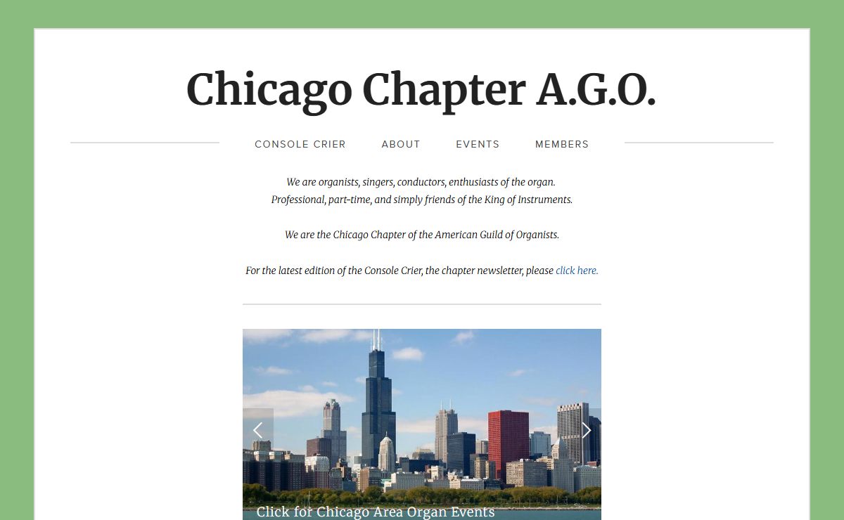 Chicago Chapter A.G.O.