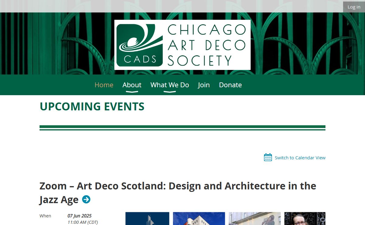 Chicago Art Deco Society - Home