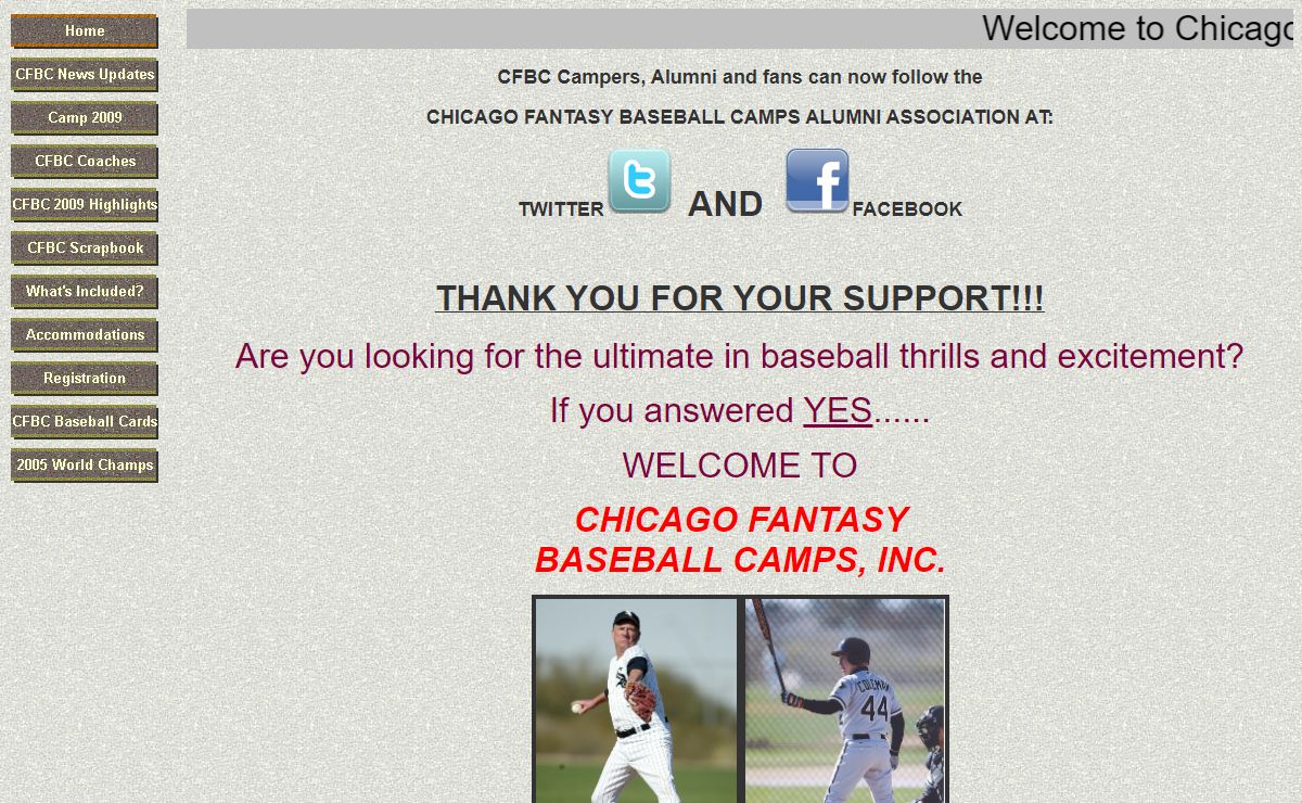 Chicago Fantasy Baseball Camps, Inc.