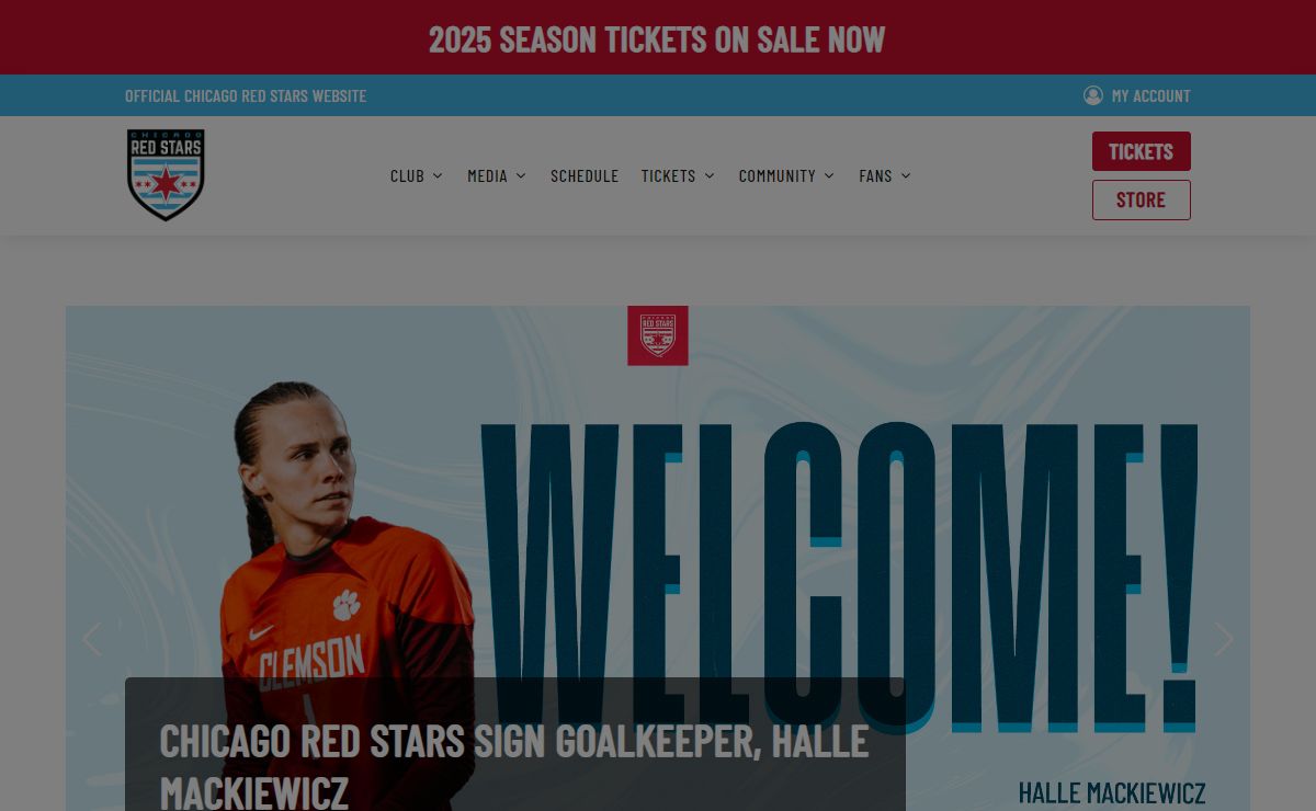 Chicago Red Stars Soccer Official Website