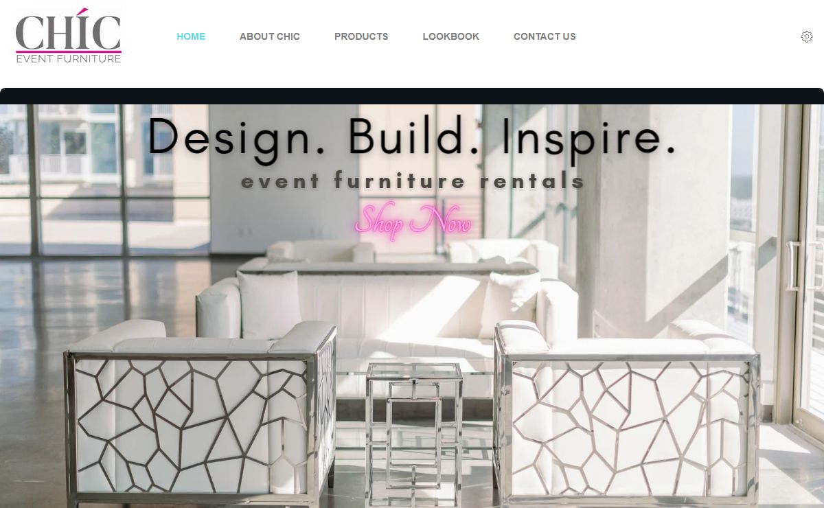 CHIC Wedding, Convention, Tradeshow & Event Furniture Rentals CHIC Event, Wedding and Tradeshow Furniture Rentals|