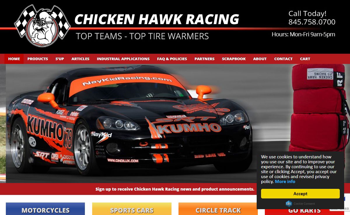 Chicken Hawk Racing | Tire Warmers
