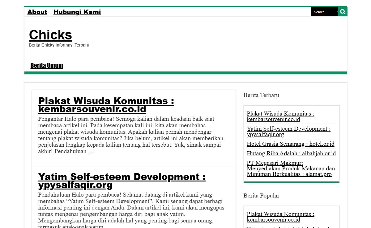 Chicks | Berita Chicks Informasi Terbaru