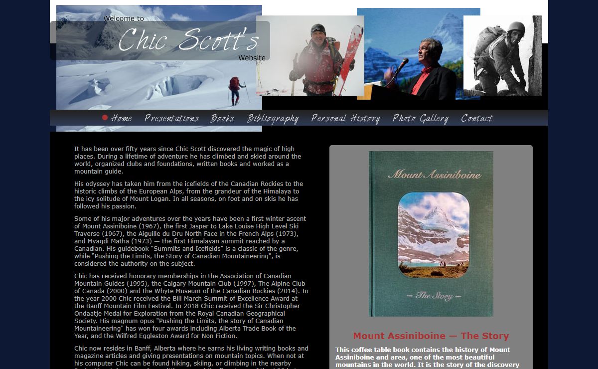 Chic Scott's website