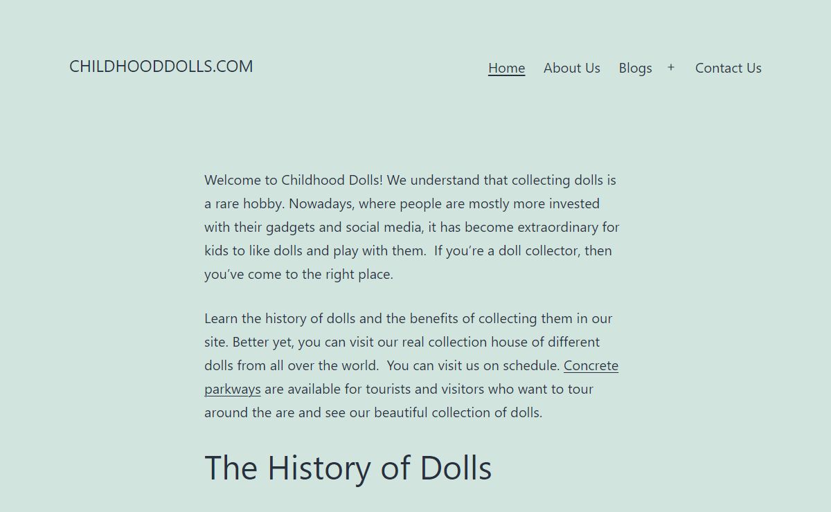 childhooddolls.com