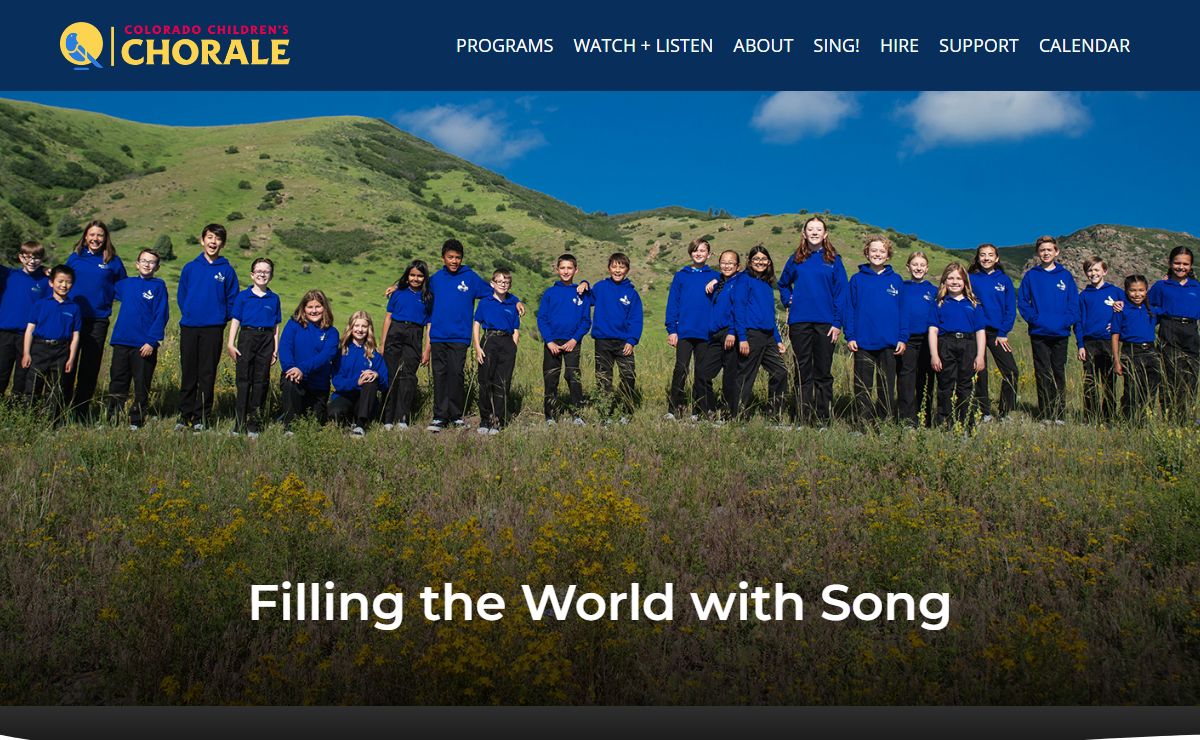 Home - Colorado Children's Chorale