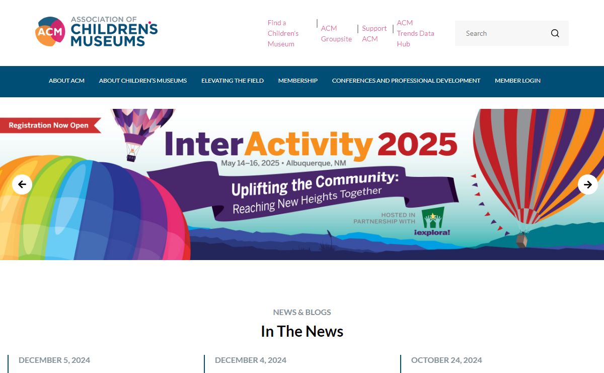 Home - Association of Children's Museums Association of Children's Museums
