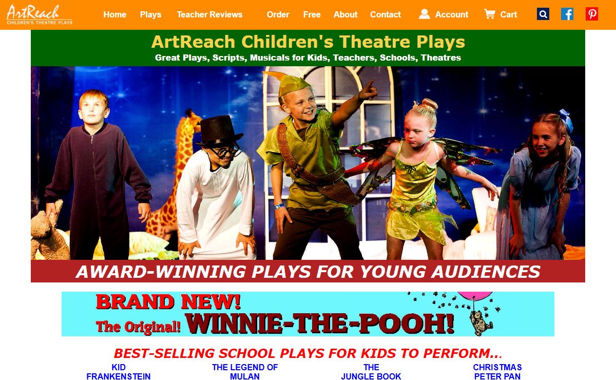 Great Plays, Scripts, Musicals for Kids, Teachers, Schools, Theatres