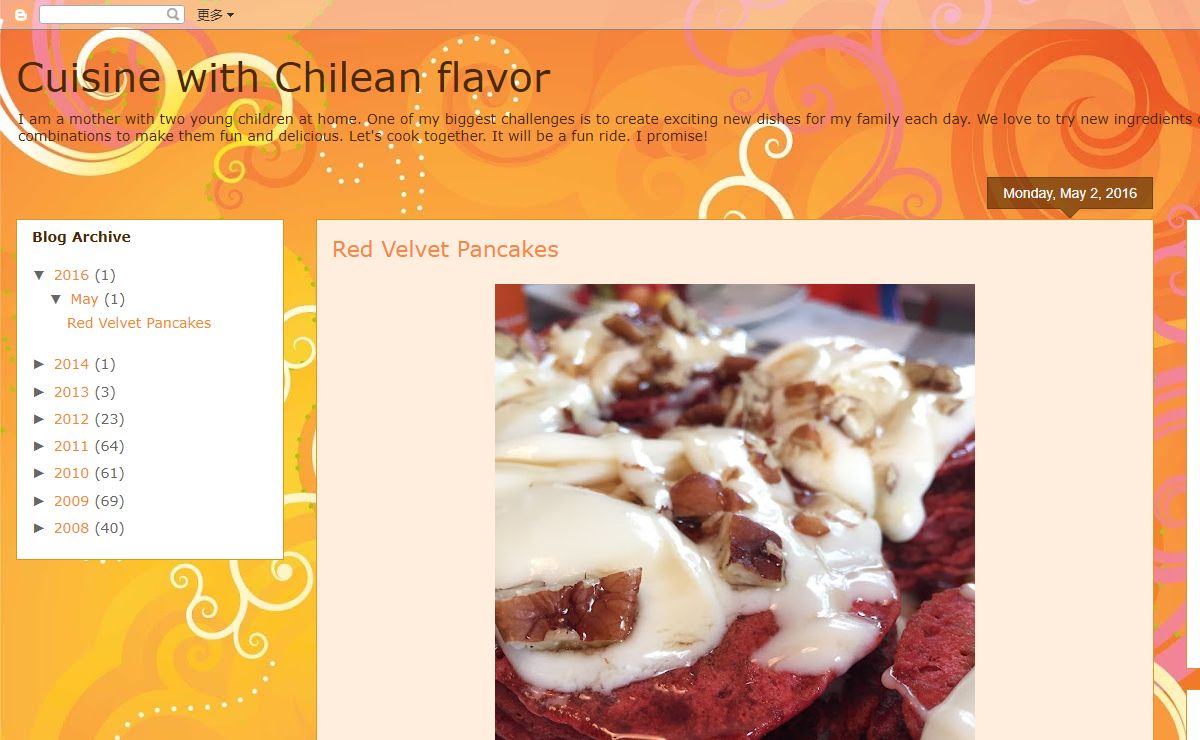 Cuisine with Chilean flavor