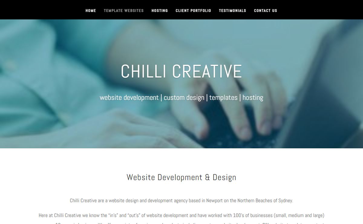 Chilli Creative WordPress Website Development, Sydney