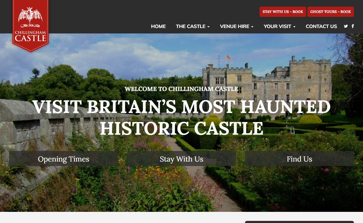Visit Britain’s Most Haunted historic castle - Chillingham Castle