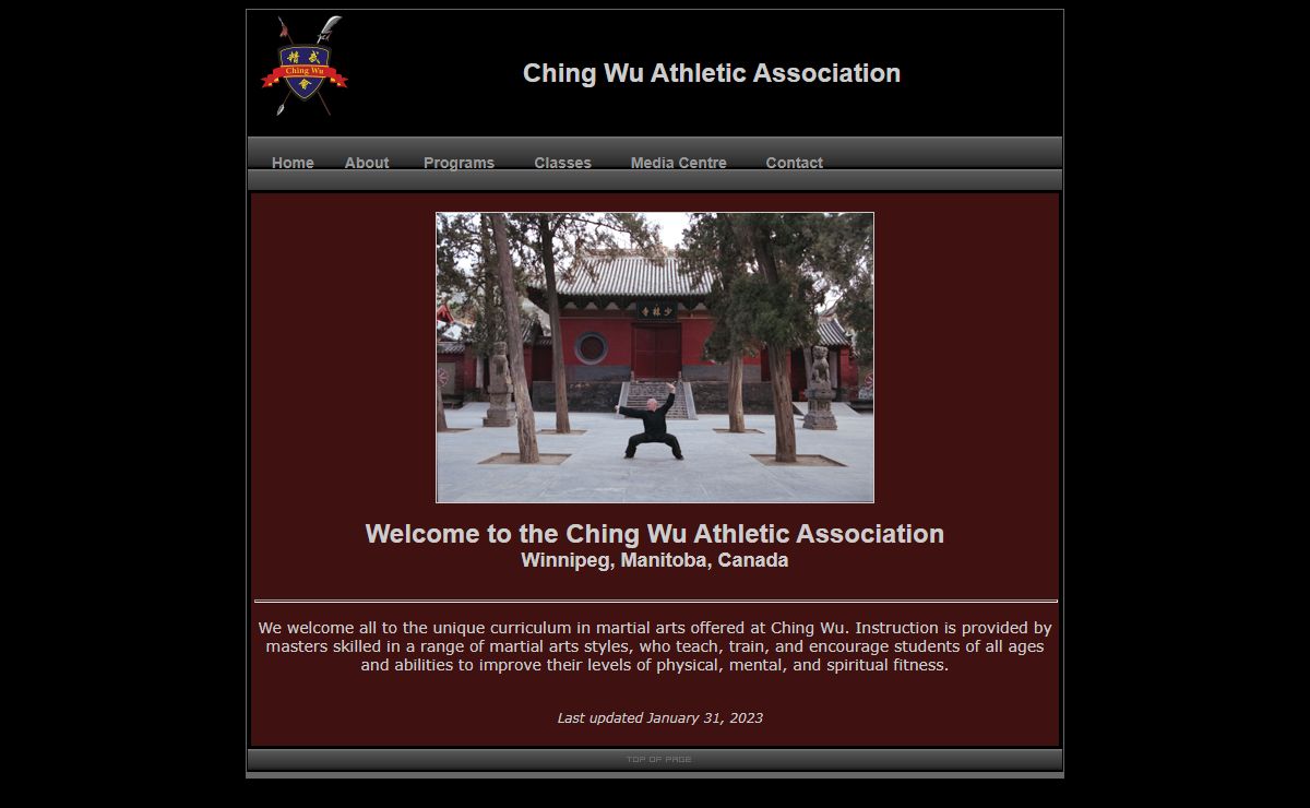 Ching Wu Winnipeg Kung Fu Northern Shaolin Wushu Martial Arts Praying Mantis