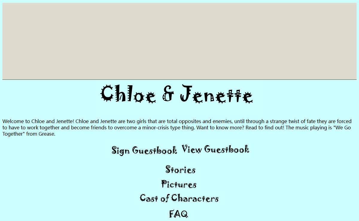 Chloe & Jenette