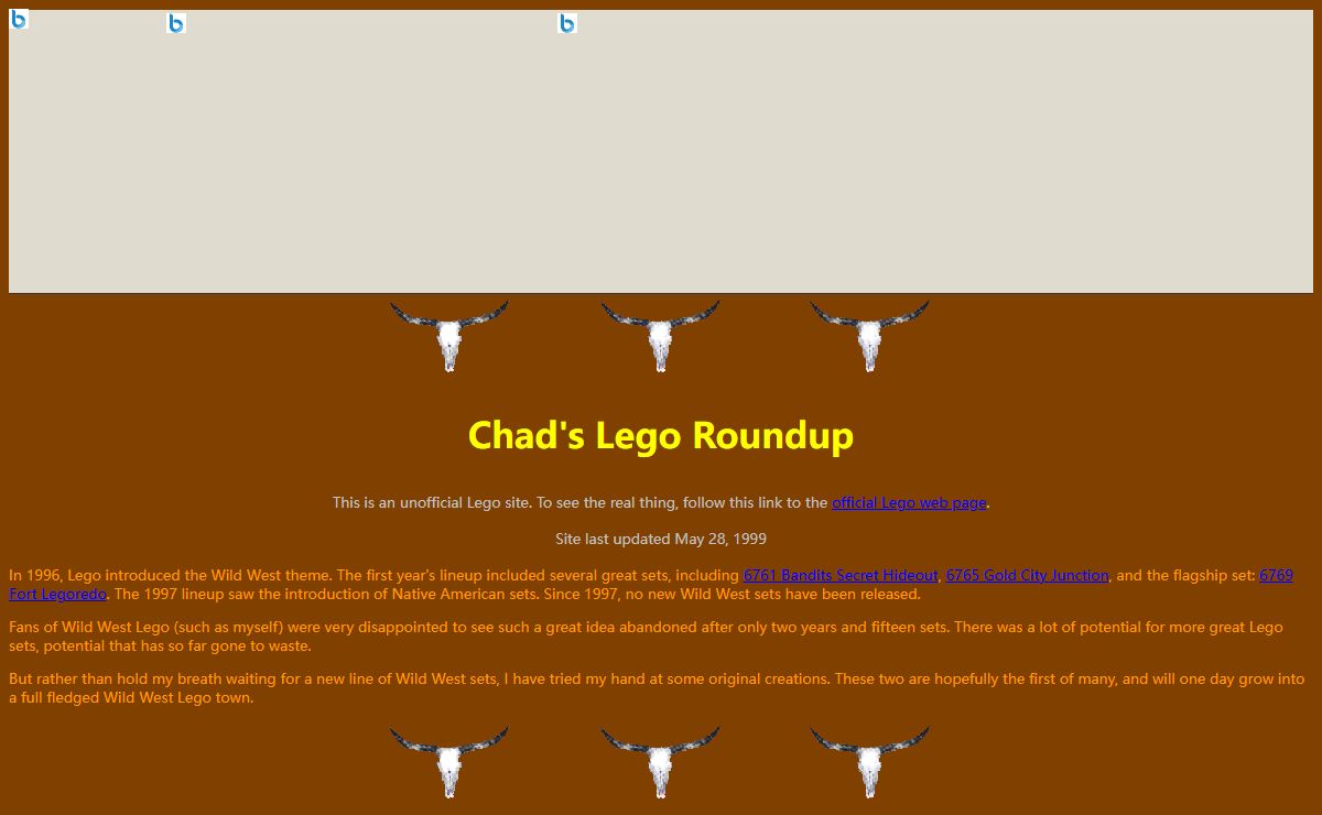 Chad's Lego Roundup