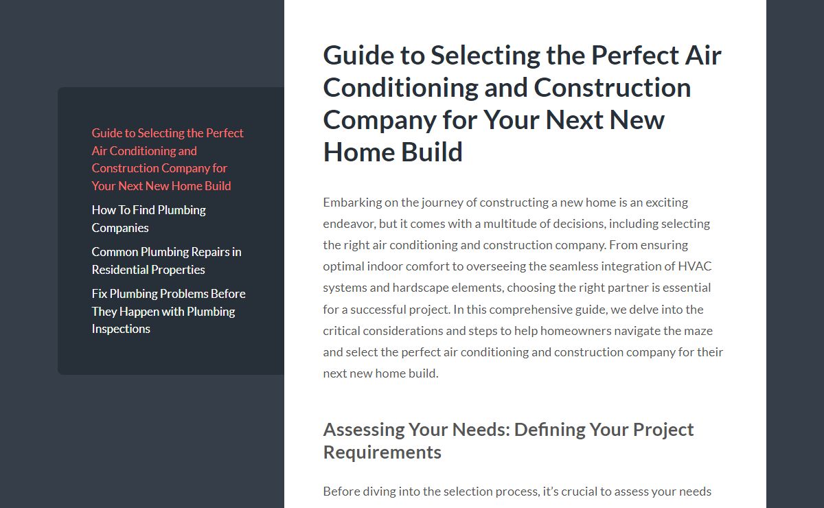 Plumbers - News For Local Licensed Plumber Contractors Companies