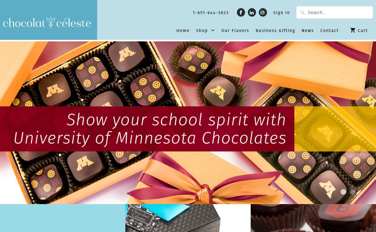 Artisan Chocolate Gifts and Seasonal Collections | Chocolat Céleste