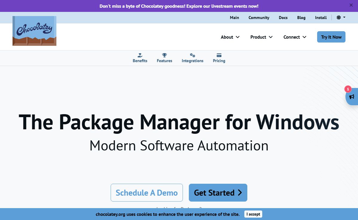 Chocolatey Software | Chocolatey - The package manager for Windows