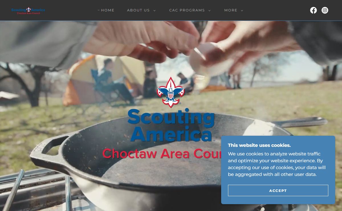 Welcome to Scouting America in Choctaw Area Council