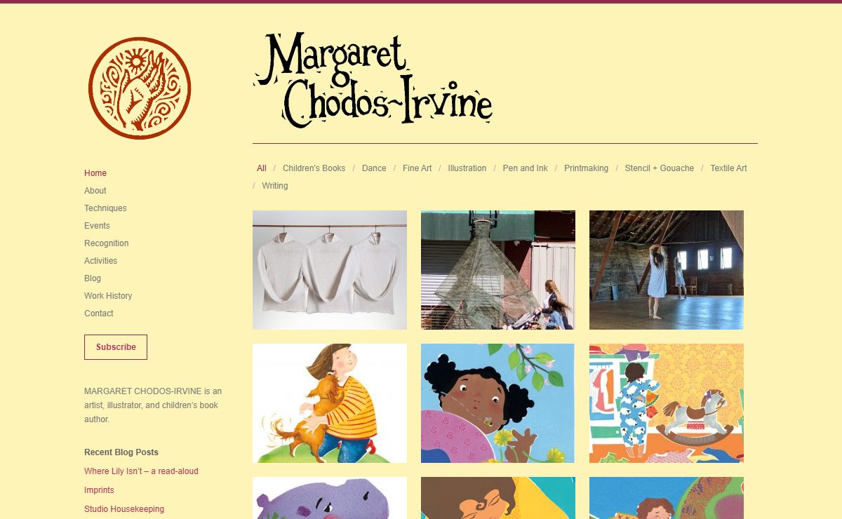 Margaret Chodos-Irvine's artwork, illustrations and children\'s books