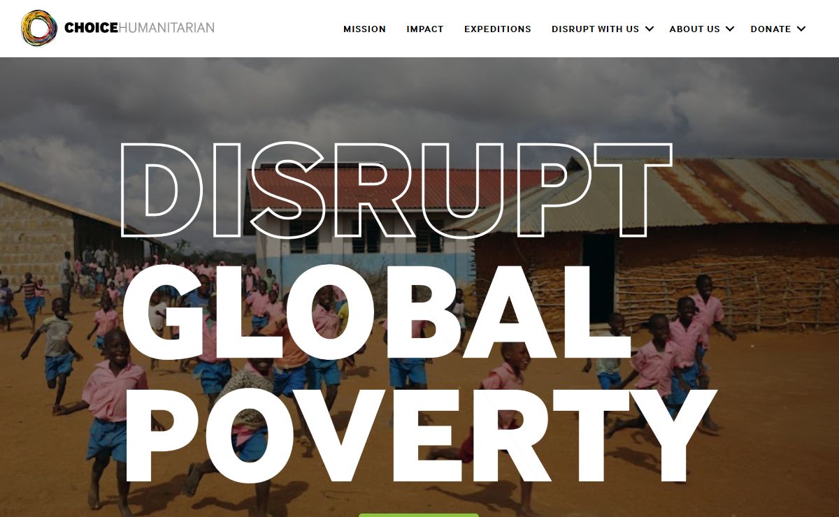 CHOICE Humanitarian – Disrupt Global Poverty