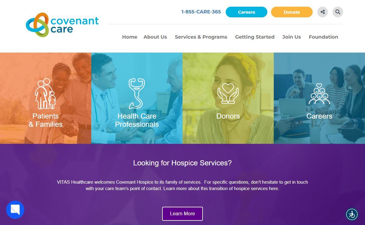 Covenant Care – At Covenant Care, we promise to provide expert, compassionate care.