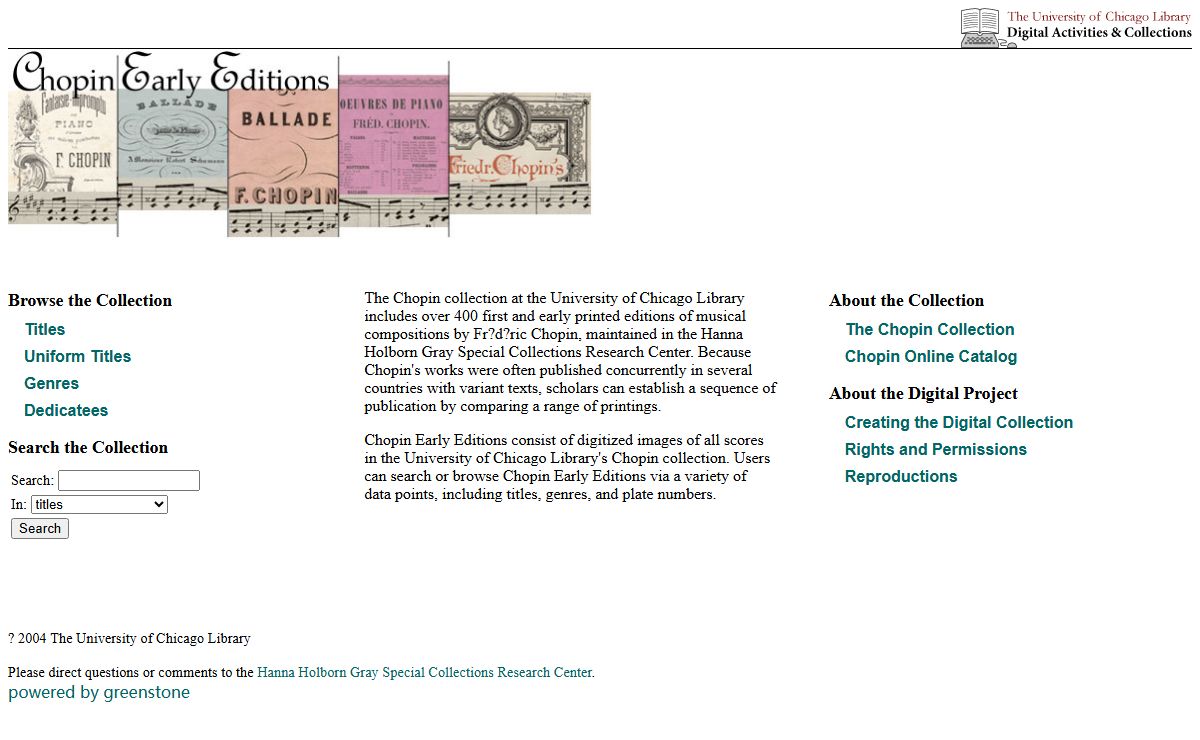 Chopin Early Editions