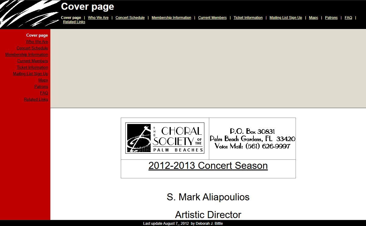 Cover page