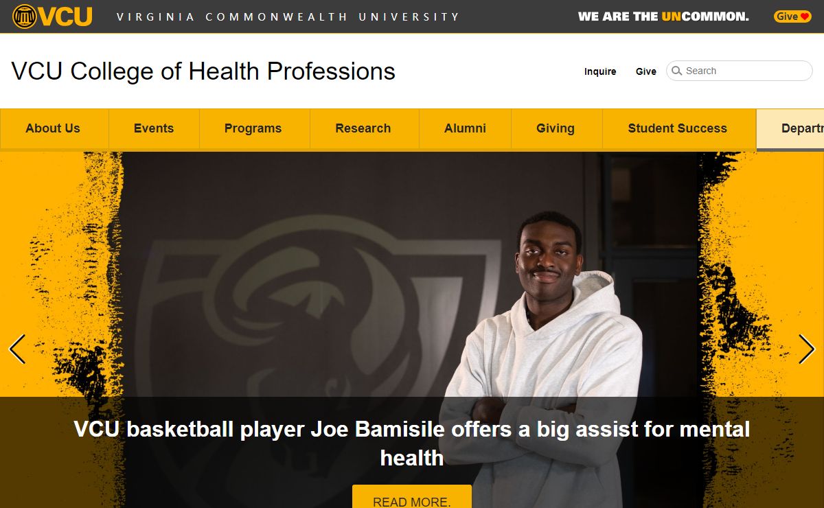 VCU College of Health Professions