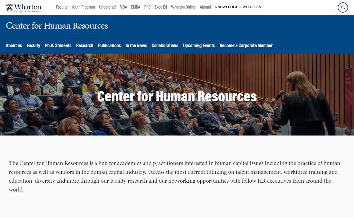 Home page - Center for Human Resources
