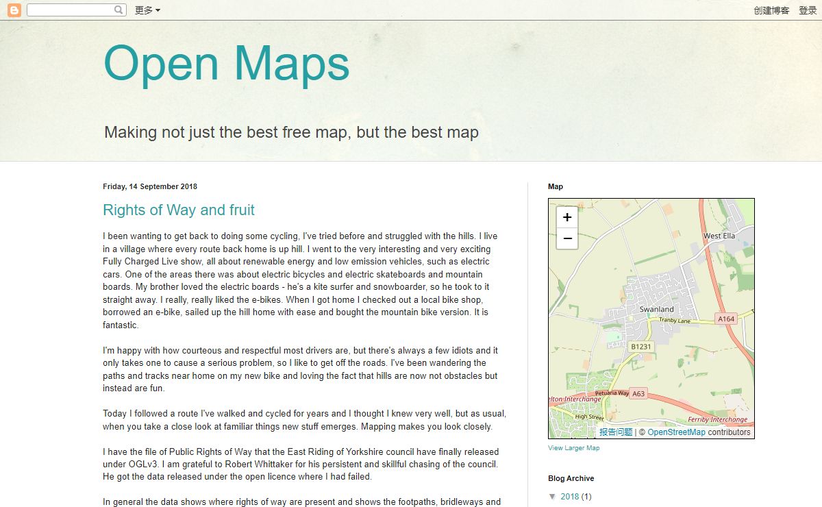 Open Maps