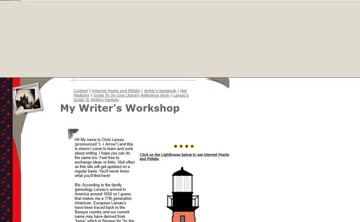 My Writer's Workshop