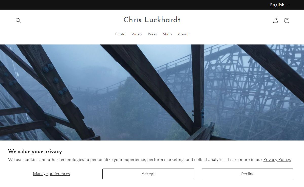 Chris Luckhardt – The Official Website